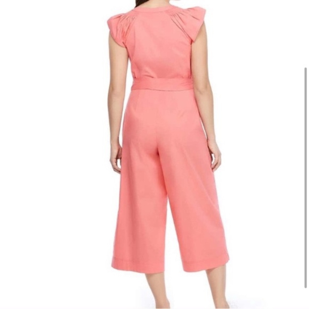 Gal Meets Glam Coral Jumpsuit - Picture 4 of 12
